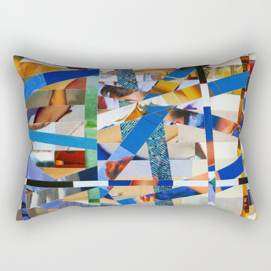 Óscar (stripes 23) Rectangular Pillow
