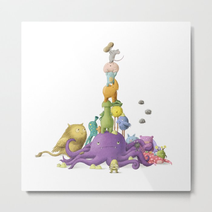 Society6 ケース Barnabus by Eric Fan They Always Stuck Together - The Barnabus Project Art Print