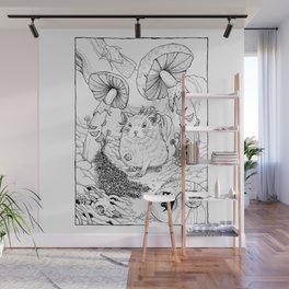 Hamster In Wonderland Wall Mural