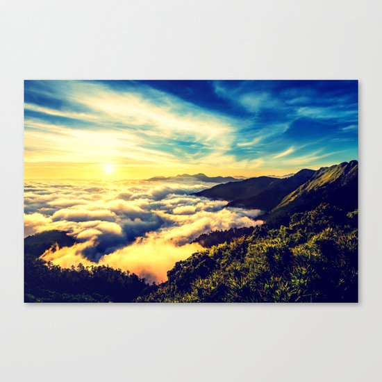 Mountains. Canvas Print