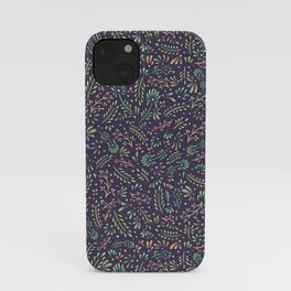 Pastel Flower Ditsy Pattern iPhone Case