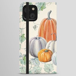 Pumpkin Patch iPhone Wallet Case