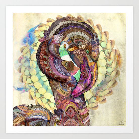 Being Here Art Print