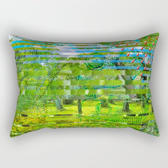 Landscape of My Heart (4 as 1) Rectangular Pillow