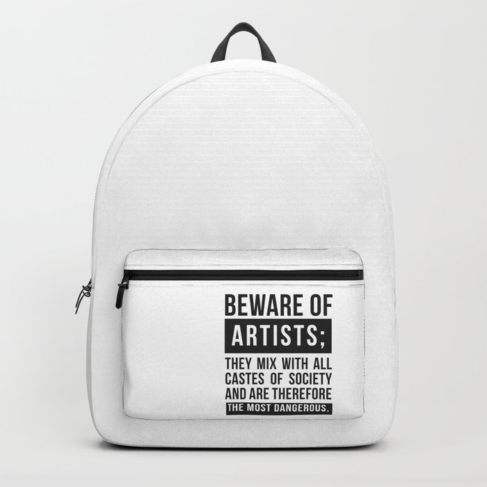 Artists backpack sale