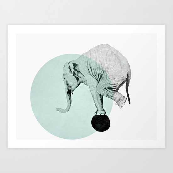 elephant Art Print