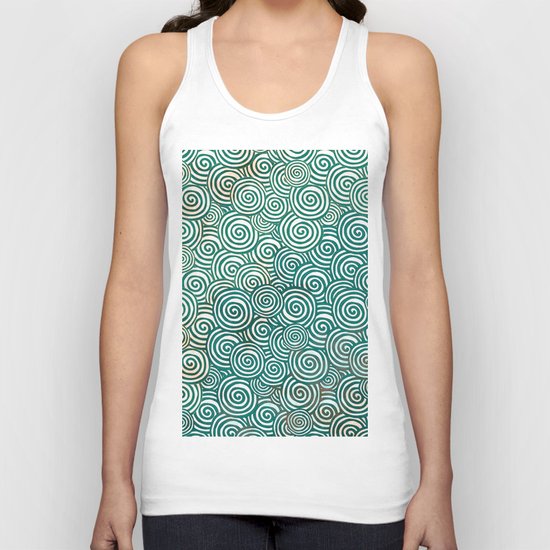 Waves of life Unisex Tank Top