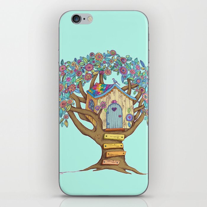 Live Simply, Love Trees iPhone Skin