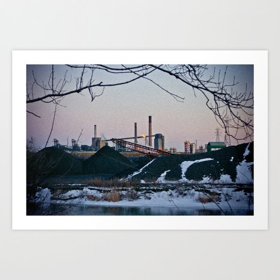 Zug Island Art Print