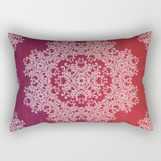 Playing with a lace - dresser from Grandma Rectangular Pillow