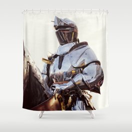 Knight In Shining Armour Shower Curtain