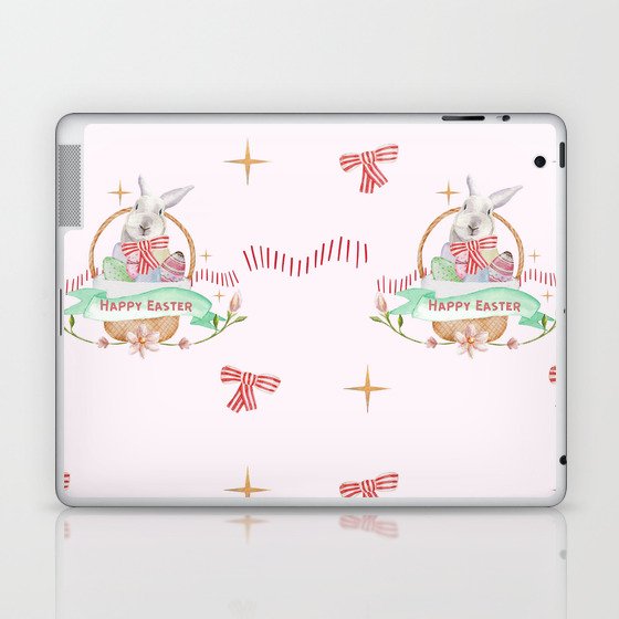 Happy Easter Bunny Collection Laptop & iPad Skin