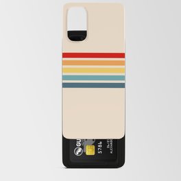 Takaakira - Classic Rainbow Retro Stripes Android Card Case