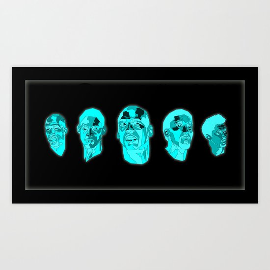 The Greatest Team Ever Art Print