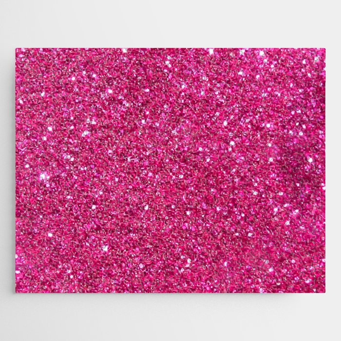 pink glitter Jigsaw Puzzle