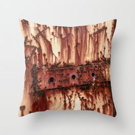Rust 7 Throw Pillow
