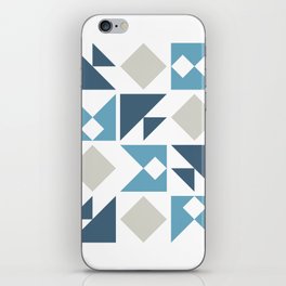 Classic triangle modern composition 10 iPhone Skin