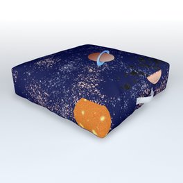 Space Theme Outdoor Floor Cushion