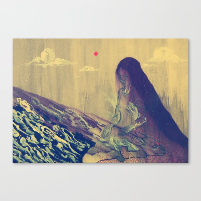 Dormant God Canvas Print By Jinesh777 Society6