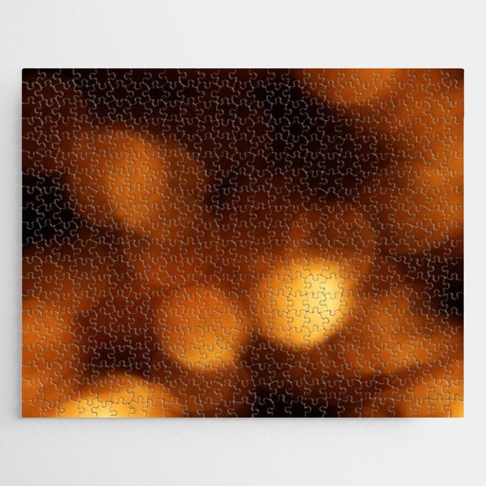 Light and golden circle 5 Jigsaw Puzzle