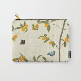 Jenny Chinoiserie Kumquat Carry-All Pouch