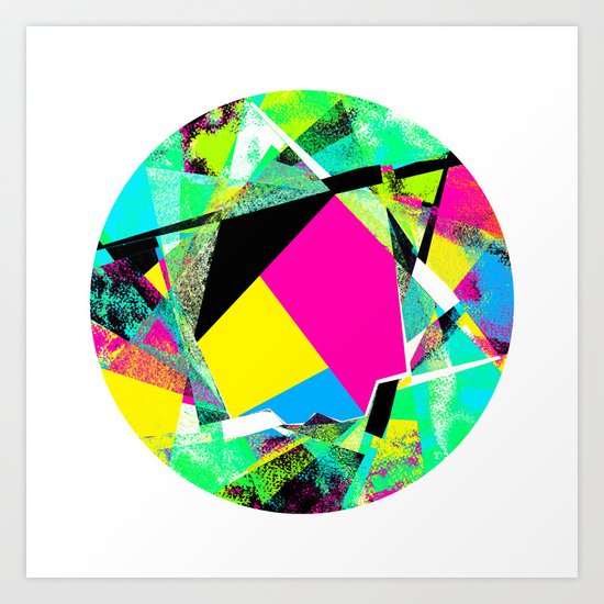 CMYK Art Print by georgianaparaschiv | Society6