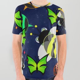 INSECT DESIGN All Over Graphic Tee
