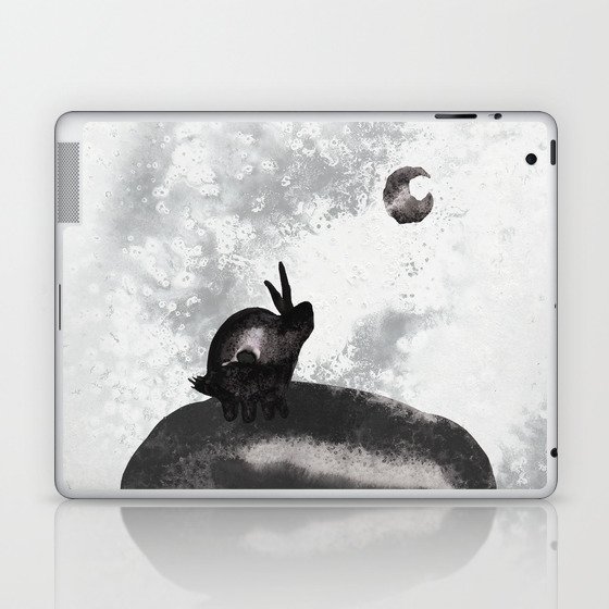 。Yearning for the Moon 。 Laptop & iPad Skin