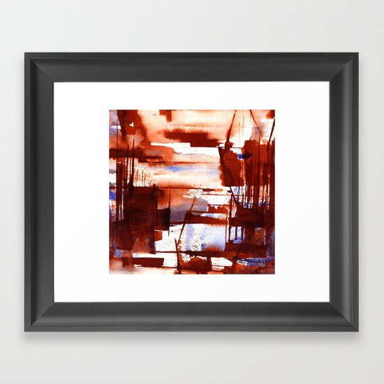 shipyard Framed Art Print