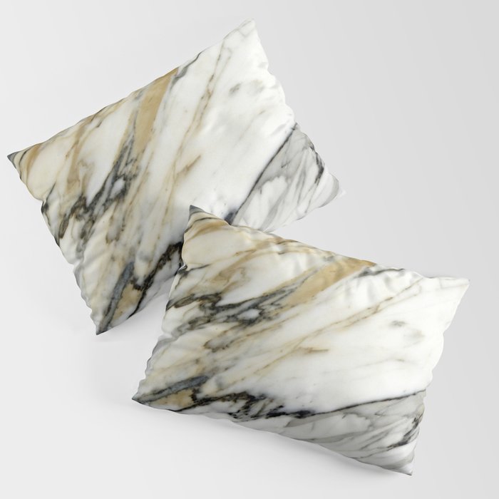 Carrara Marble Pillow Sham