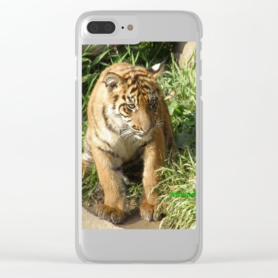 Young Tiger Clear iPhone Case