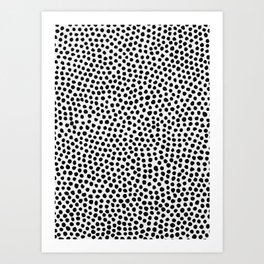 Dots Pattern Art Print