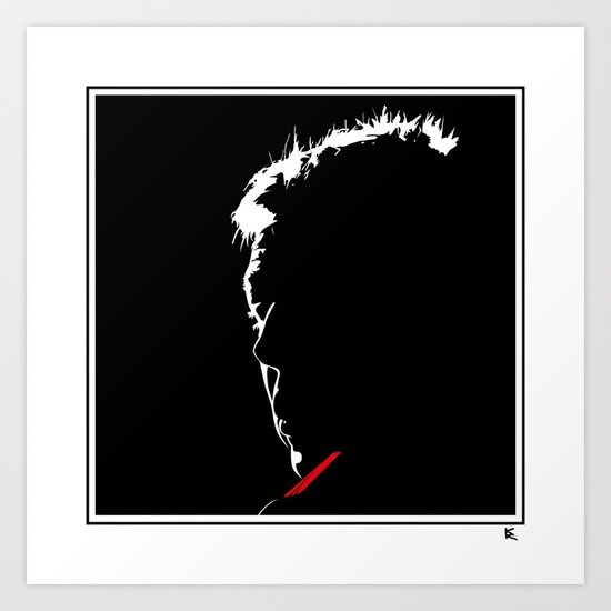 Mark "Bomber" Thompson Art Print
