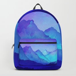 Cerulean Blue Mountains Backpack