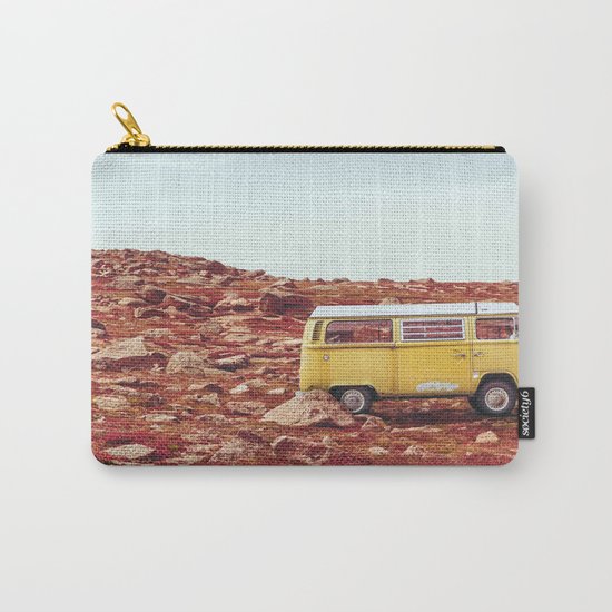 yellow Camper Carry-All Pouch