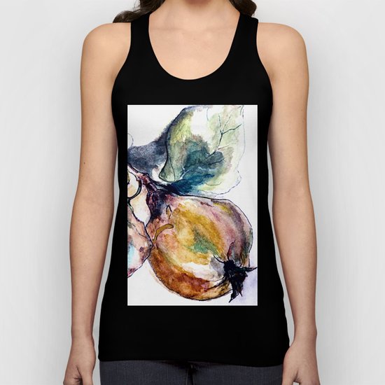 Study of a Pear Unisex Tank Top