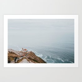 point reyes lighthouse / california Art Print