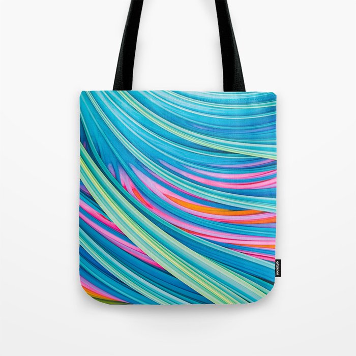 Strain Wave II. Abstract Art Tote Bag