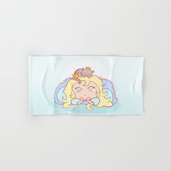 Lil' Princess Best Friends Hand & Bath Towel