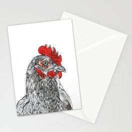 Ink Chicken Phone Stationery Cards