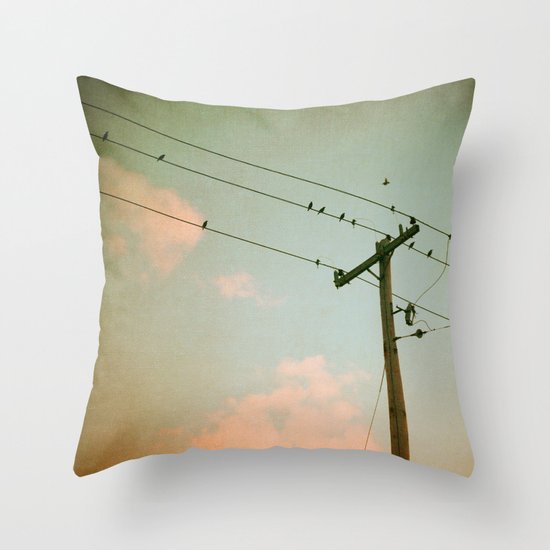 Cotton Candy Throw Pillow