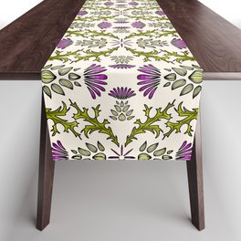 Wild Thistle Meadow Table Runner