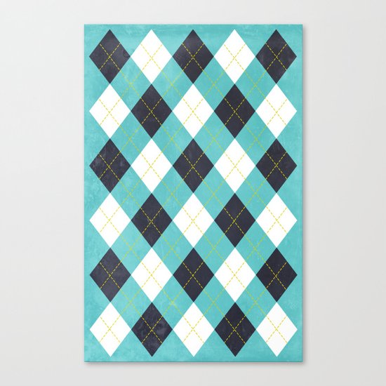 Argyle Canvas Print