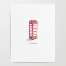 Phone booth - Hampstead project Poster