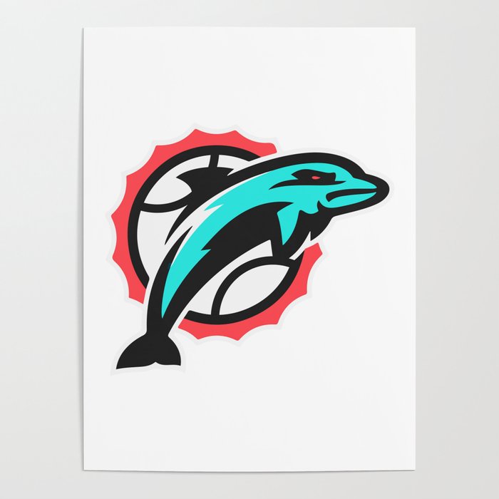 dolphin lg Poster