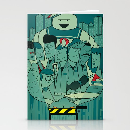 Ghostbusters Stationery Cards
