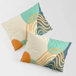 Waves 02 Pillow Sham