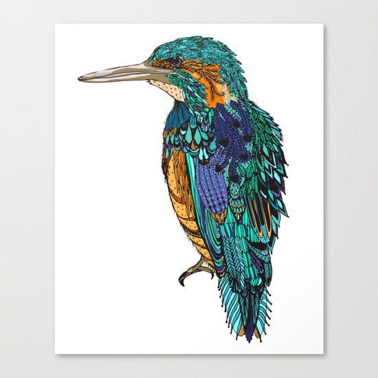 Bird X Canvas Print