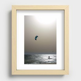 Into the distance Recessed Framed Print