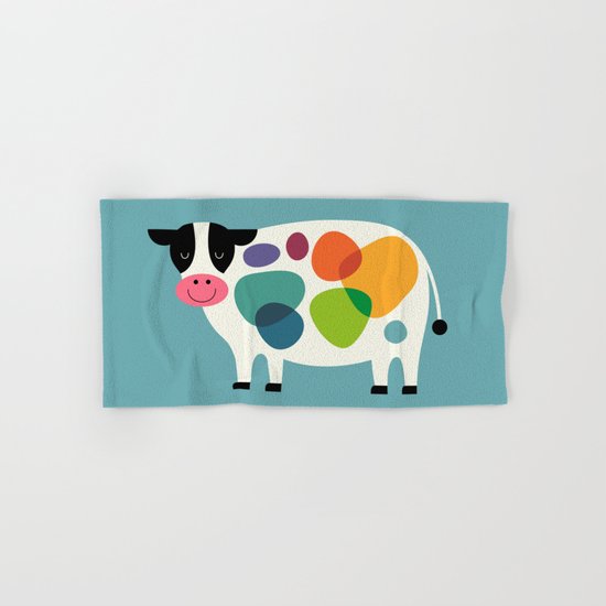 Awesome Cow Hand & Bath Towel